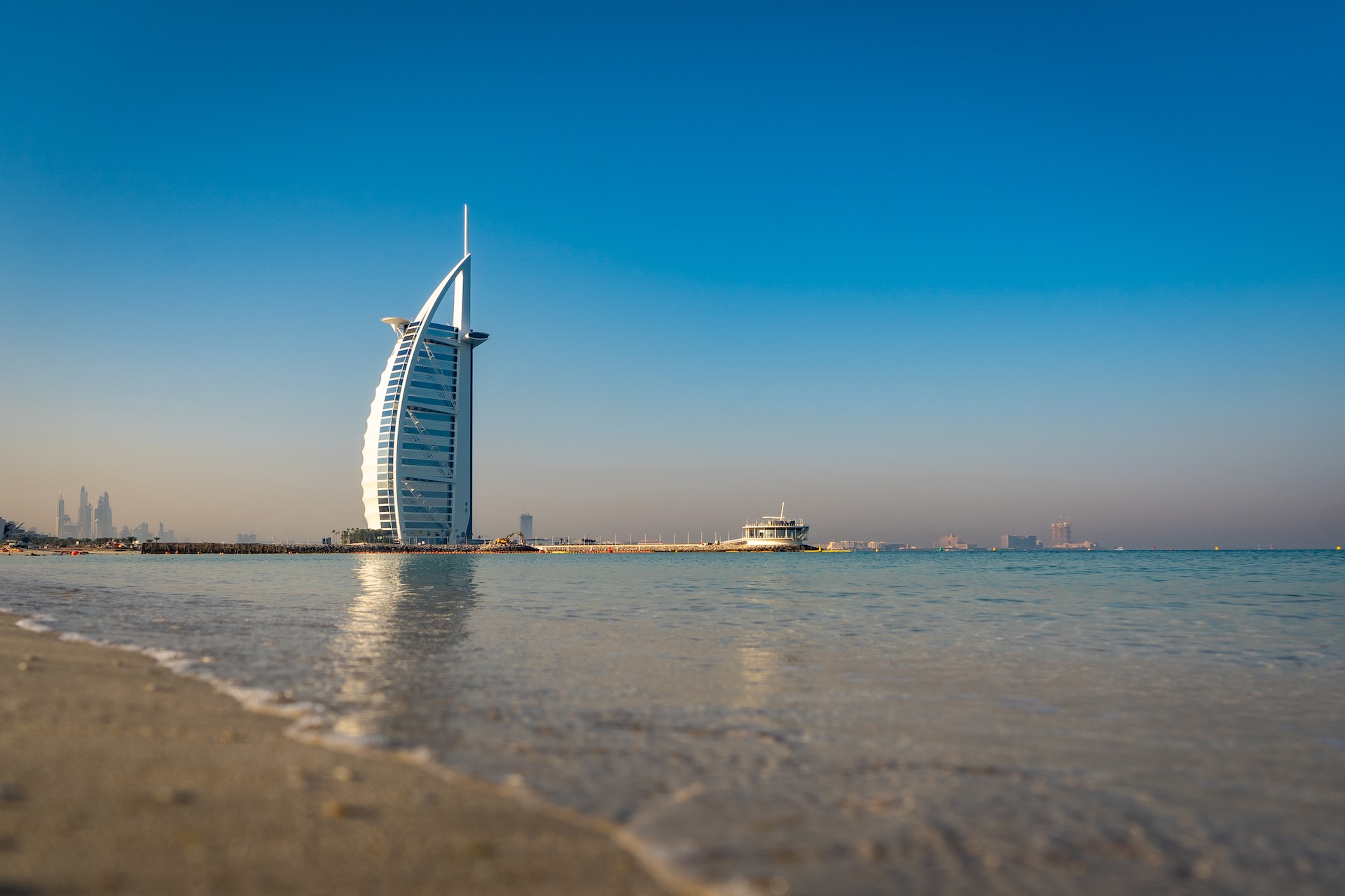 Burj Al Arab seen from Al Sufouh Beach