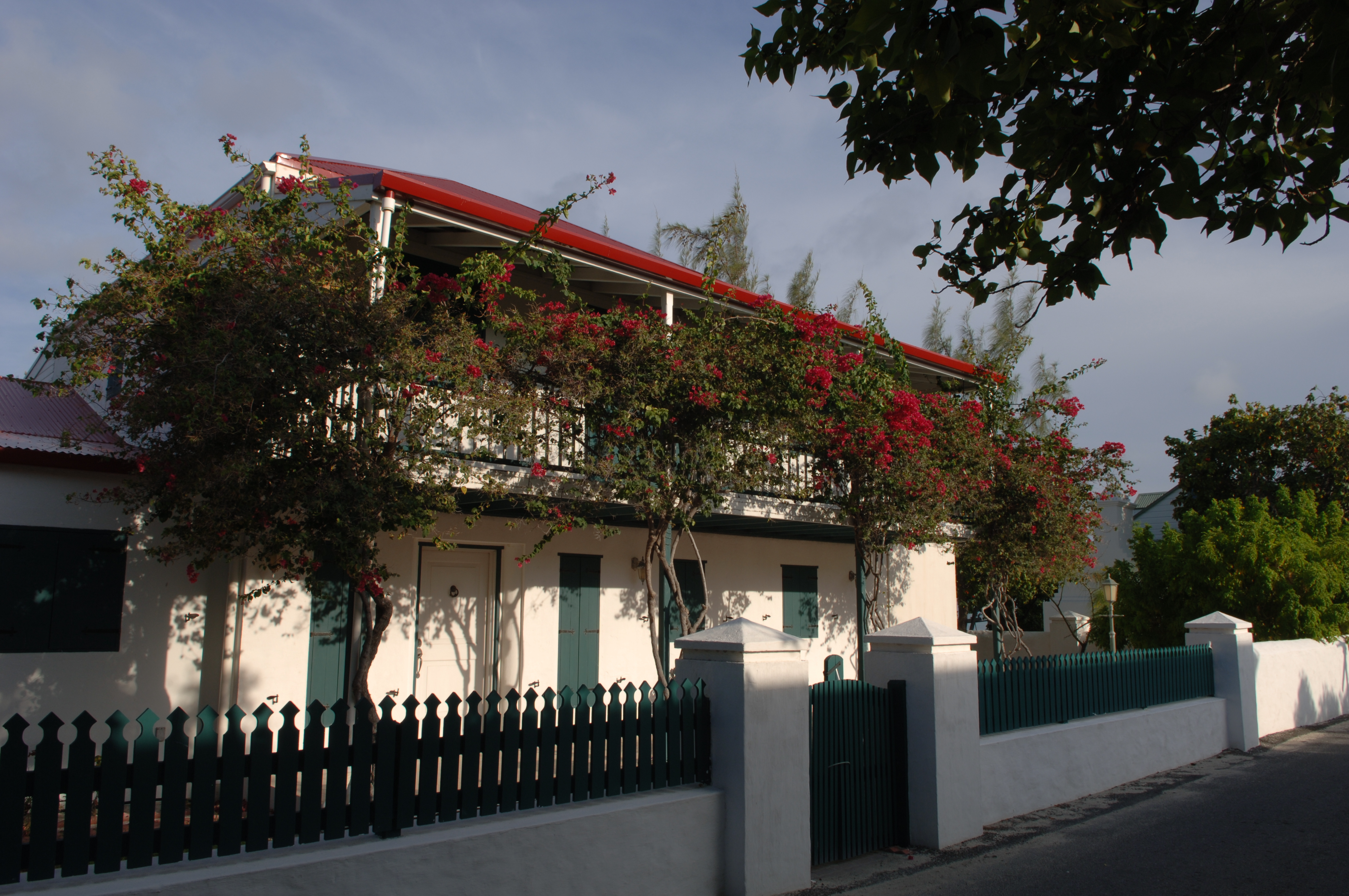 Exterior of Turks and Caicos museum