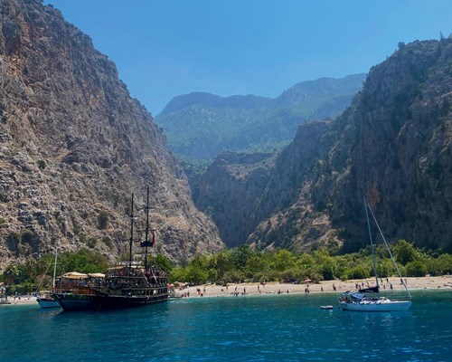 Landscape of Butterfly Valley