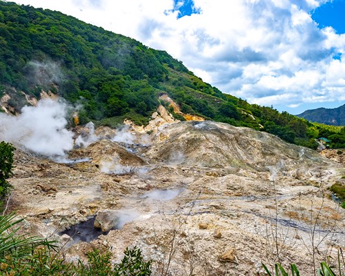 Panoramic view of a Sulfur Springs Park