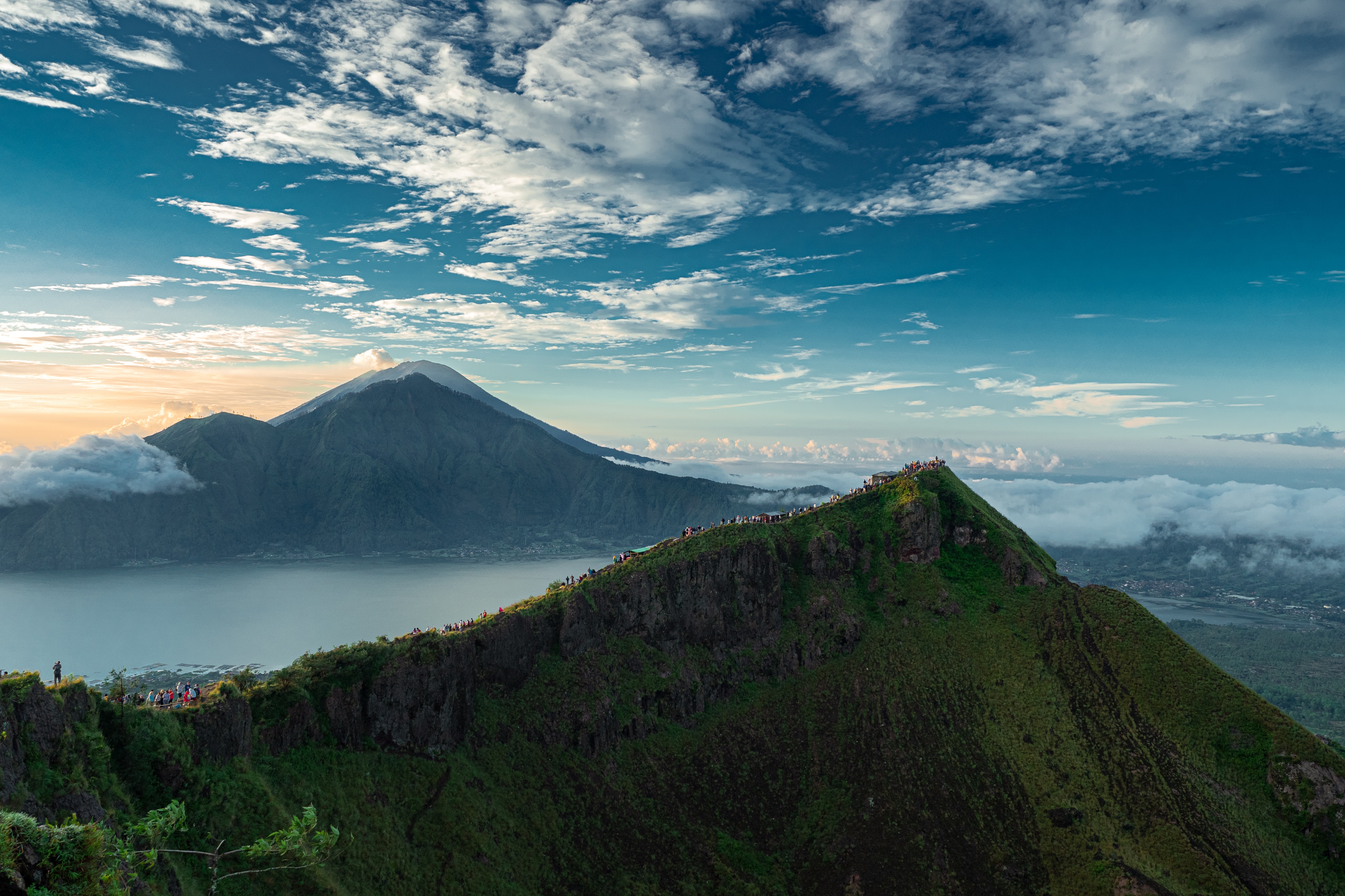 Mountainous landscapes of Bali