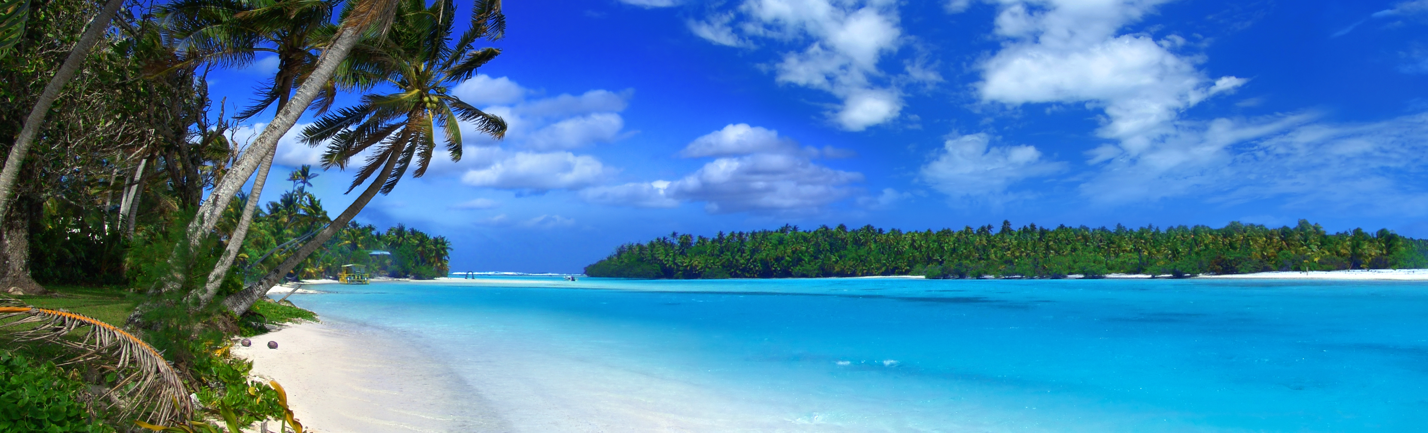 Pristine beaches of crystal-clear waters