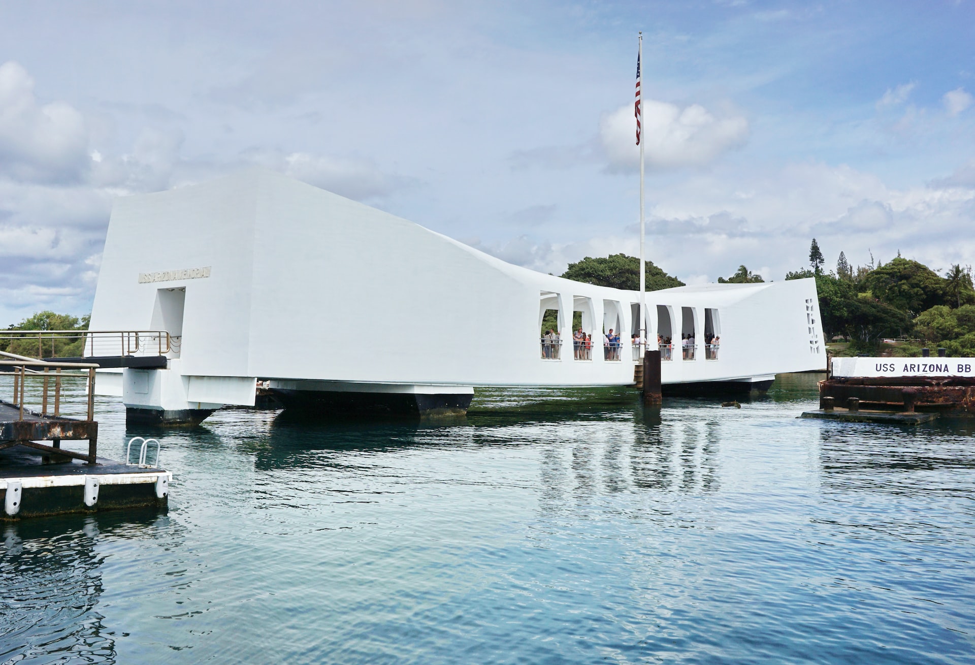 Pearl harbour memorial building