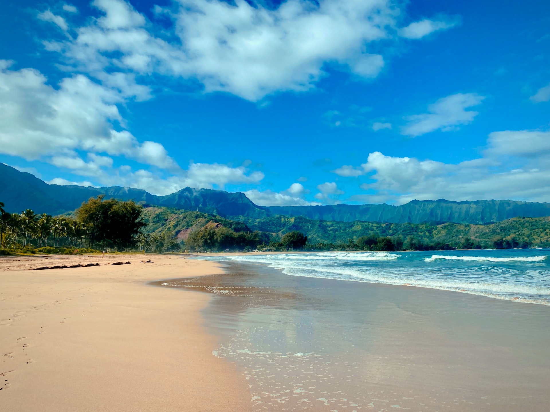 Hanalei Bay in Kauai