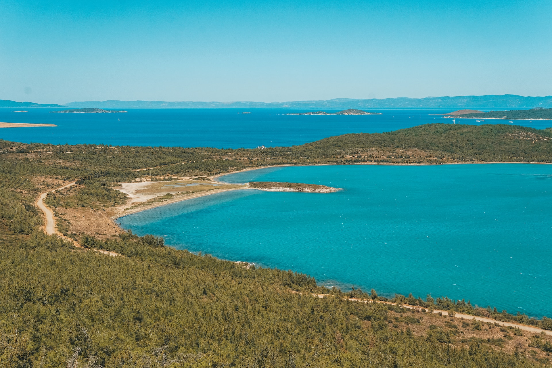 Aerial view of the Blue Lagoon