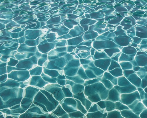 Close up of ripples over water
